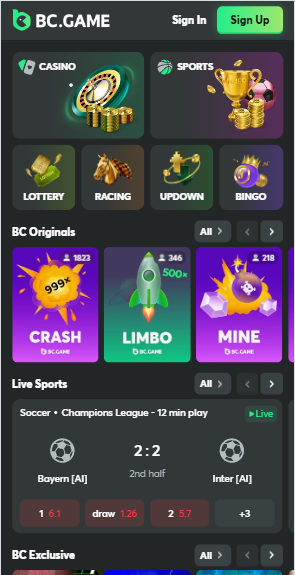 Exploring the Thrills of BC.Game Online Casino UA Exploring the Thrills of BC.Game Online Casino UA
