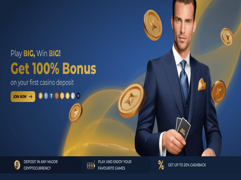 BigWins Casino cashback enhances approximately 20%