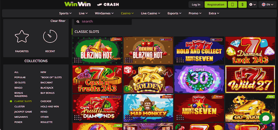 WinWin Casino - Twój klucz do wspaniałych wygranych