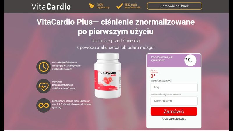 Vita cardio plus - Dlaczego warto wybrać VitaCardio Plus? (Dlaczego zdrowie serca jest dla